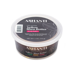 ASHANTI NATURALS 100% Yellow Shea Butter - Chunky