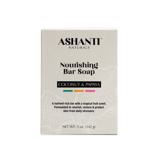 ASHANTI NATURALS Nourishing Coconut & Papaya Soap Bar