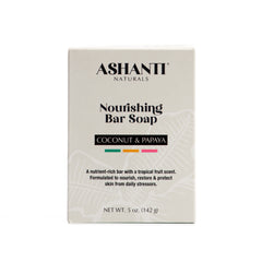 ASHANTI NATURALS Nourishing Coconut & Papaya Soap Bar
