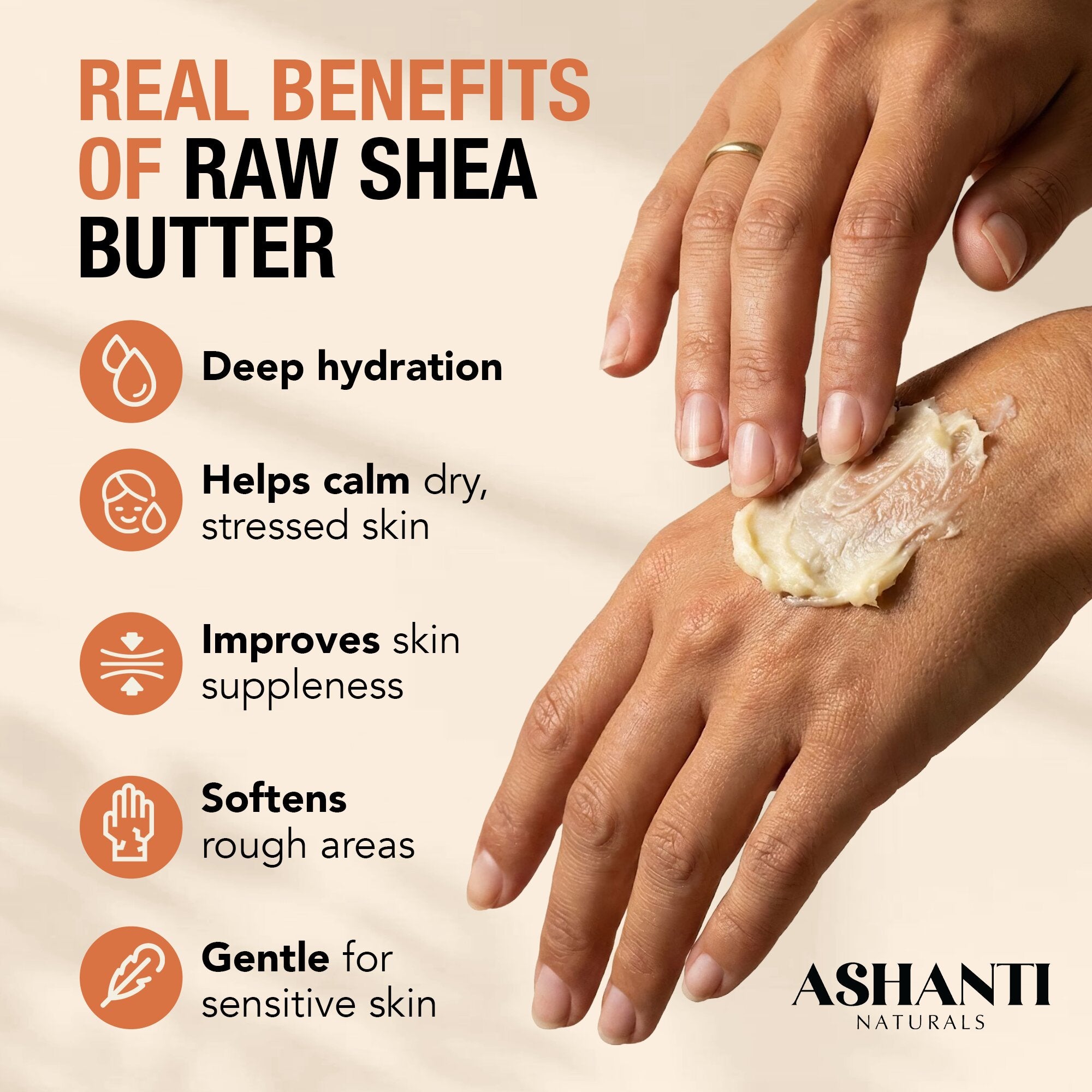 100% White Shea Butter - Creamy