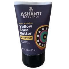 ASHANTI NATURALS 100% Yellow Shea Butter - Whipped