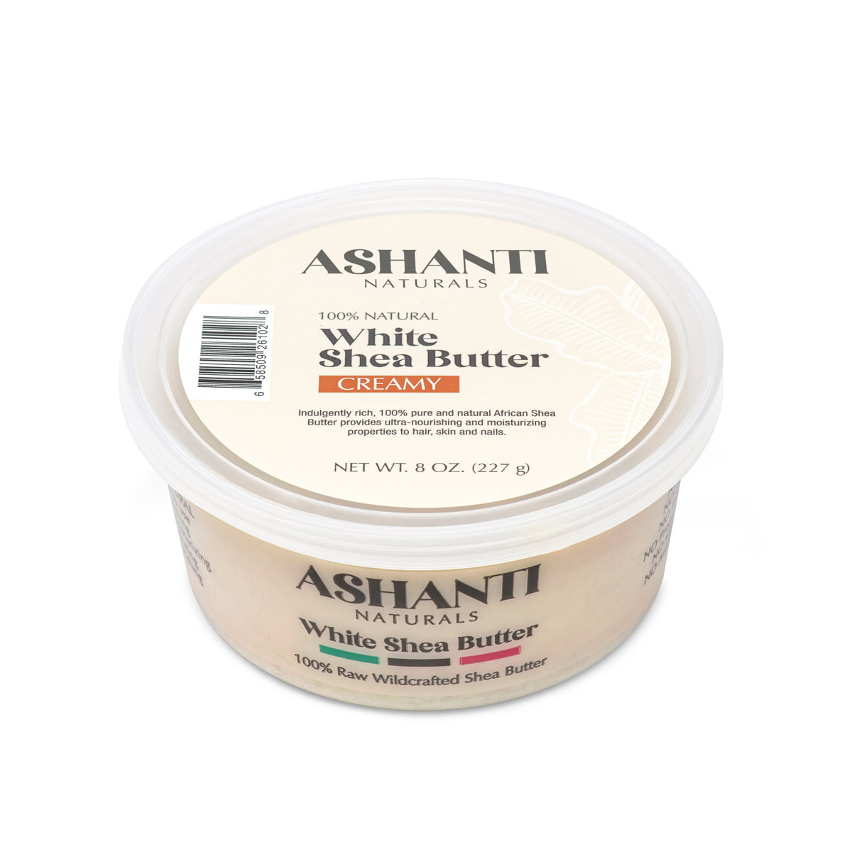 ASHANTI NATURALS 100% Natural White Shea Butter - Creamy