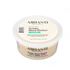 ASHANTI NATURALS Unrefined African Solid White Shea Butter
