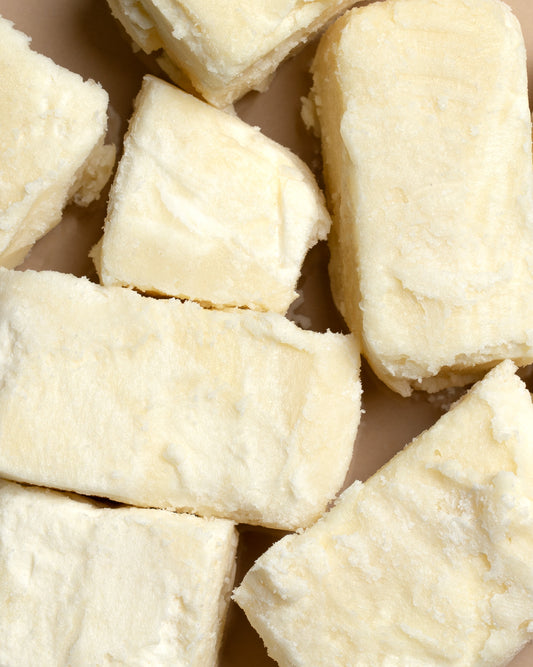 ASHANTI NATURALS 100% White Shea Butter- Chunky