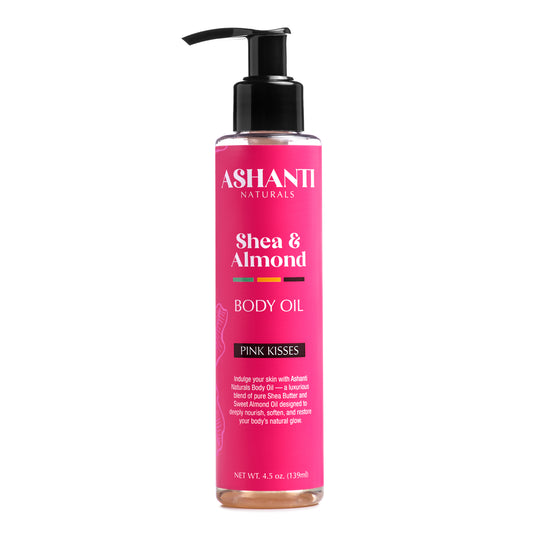 ASHANTI NATURALS Shea & Almond Body Oil - Pink Kisses