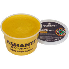 Unrefined African Soft & Creamy Yellow Shea Butter - 15 oz.
