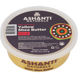 Unrefined African Solid Yellow Shea Butter - 8 oz.