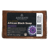 100% African Black Soap Bar - Lavender