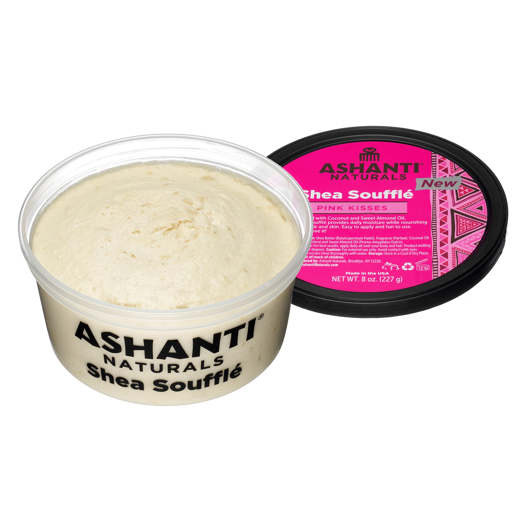 ASHANTI NATURALS SHEA SOUFFLE PINK KISSES